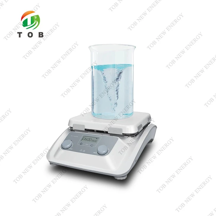 Agitatore magnetico digitale con piastra riscaldante LCD